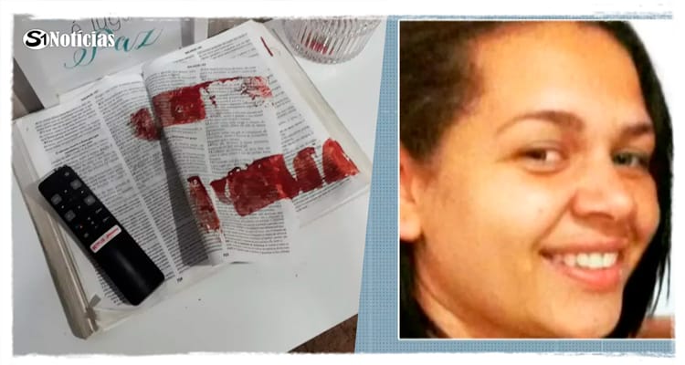 Homem mata esposa com golpes de facão e limpa arma em Bíblia, diz delegada