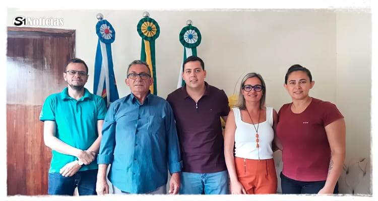 Prefeito Djalma Alves recebe visita do Cimpajeú