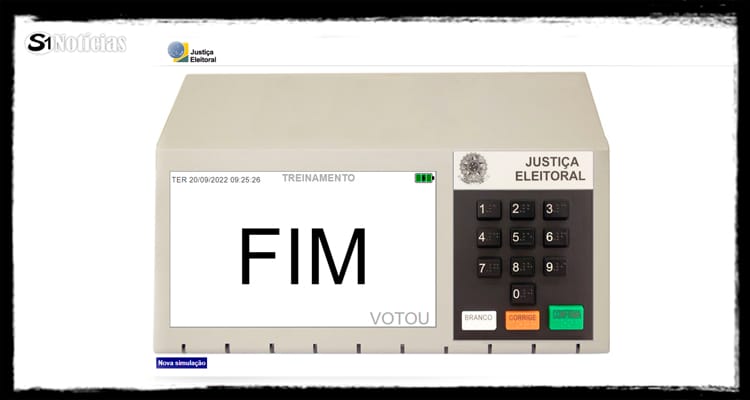 Eleitor pode treinar o voto na urna com simulador de votação; saiba como