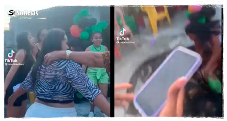 Mulheres são 'engolidas' por buraco enquanto dançam