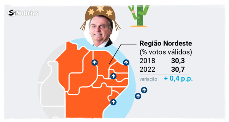 Bolsonaristas reclamam do Nordeste, mas derrota foi no Sudeste
