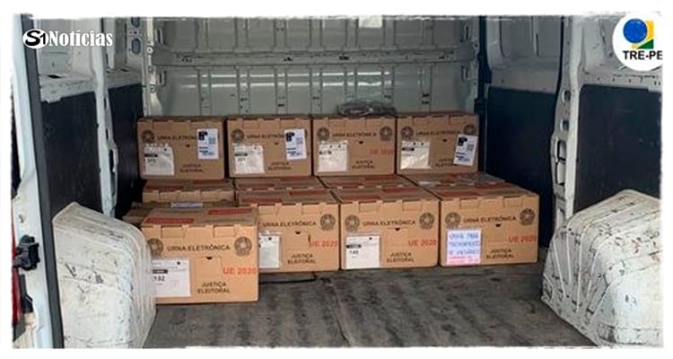 TRE-PE inicia distribuição das urnas eletrônicas para os locais de votação
