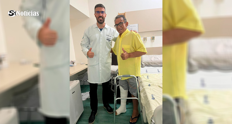 Prefeito Djalma Alves recebe alta médica após acidente