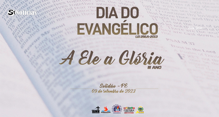 III Edição do Dia do Evangélico em Solidão acontecerá neste sábado (9)