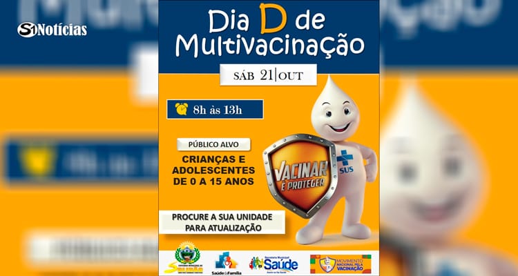 Dia D de Multivacinação em Solidão: evento vital para a saúde da criança e do adolescente