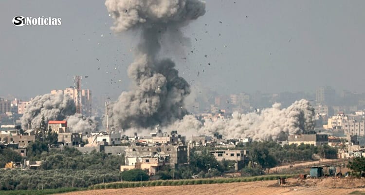 Israel bombardeia Gaza, que espera "fluxo contínuo" de ajuda humanitária