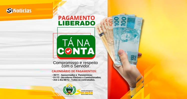 Prefeitura de Solidão Divulga Calendário de Pagamentos para Novembro