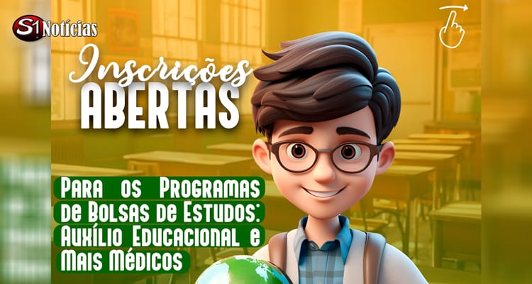 Prefeitura de Solidão abre inscrições para os Programas de Bolsas de Estudos: Auxílio Educacional e Mais Médicos