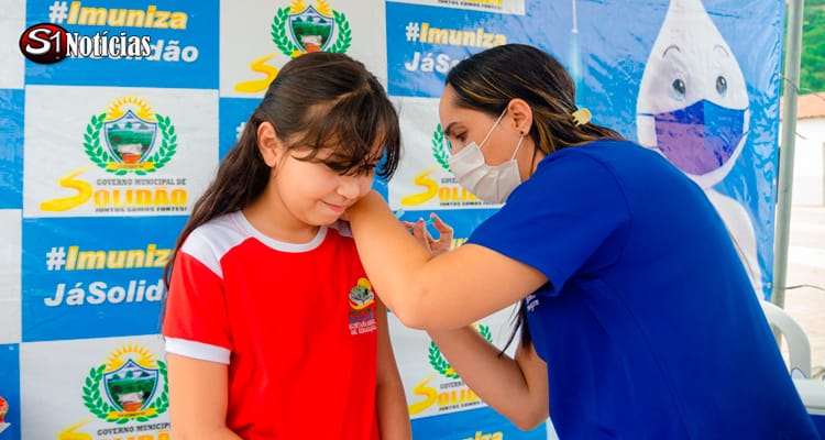 ATENÇÃO: VACINAÇÃO NAS ESCOLAS DE SOLIDÃO ESTE MÊS