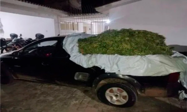 Polícia Militar apreende cerca de 800 kg de maconha em IbimirimO 3° Batalhão da Polícia Militar de Pernambuco (3° BPM) apreendeu, na noite deste sábado (6), um veículo que transportava cerca de 800kg de maconha, na Zona Rural de Ibimirim, Sertão do Moxotó.
Durante patrulhamento, na PE-336, o Batalhão visualizou dois veículos que transportavam cargas cobertas por lona. Eles tomaram caminhos diferentes ao perceberem a aproximação da viatura, que conseguiu acompanhar um deles, que tentou fugir por outra estrada.
O veículo acabou colidindo com uma cerca e dois suspeitos o abandonaram, fugindo caatinga adentro. No carro, foram encontrados os 800kg de maconha na carroceria, além de um aparelho celular.
Apesar da realização de diligências, os suspeitos não foram encontrados. A ocorrência foi encaminhada para a Delegacia de Arcoverde, para a adoção de medidas cabíveis.