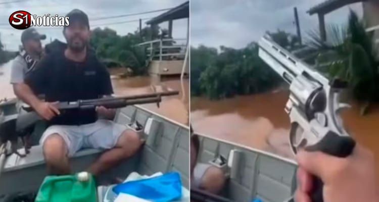 Além da tragédia, RS enfrenta assaltos à mão armada e furtos