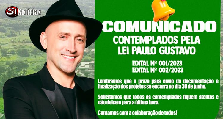 Alerta aos Contemplados: Prazo Final da Lei Paulo Gustavo em Solidão se Aproxima