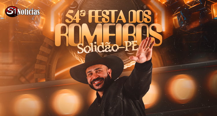 Gleydson Gavião é a terceira atração confirmada para a 54ª Festa dos Romeiros de Solidão
