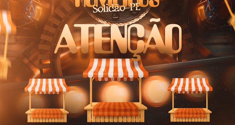 Secretaria de Cultura de Solidão abre cadastro para ambulantes na 54ª Festa dos Romeiros