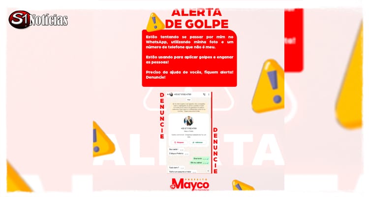Alerta: Estão se passando pelo prefeito de Solidão no WhatsApp