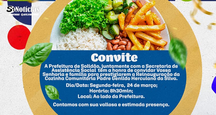 Evento marca a revitalização de um importante espaço de segurança alimentar no município
