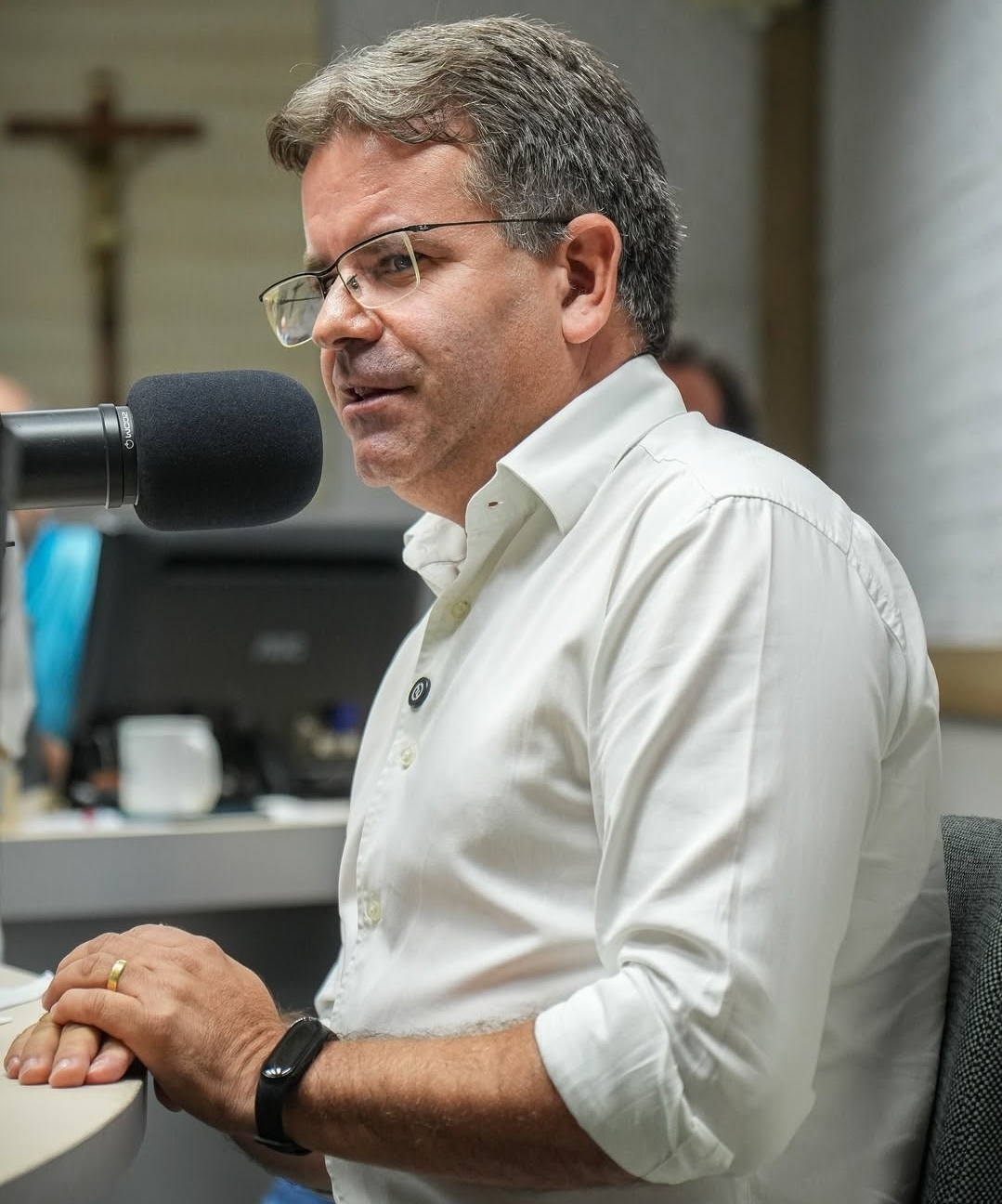 Prefeito Sandrinho Palmeira diagnosticado com pneumonia
