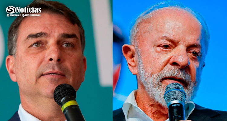 Pesquisa Quaest: Flávio tem 45% e Lula 44% no segundo turno
