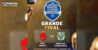 Grande Final do Campeonato Municipal de Futebol Solidanense será neste domingo