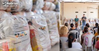 Solidão recebe 201 kits de cestas básicas para atender famílias afetadas pela estiagem.