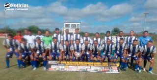 Jogadores do Solidão Máster comemoram classificação na Copa Pajeú