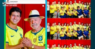 João Campos assiste jogo do Brasil ao lado de Lula em Brasília